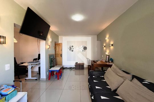 Sala  de apartamento à venda com 2 quartos, 75m² em Ipanema, Rio de Janeiro
