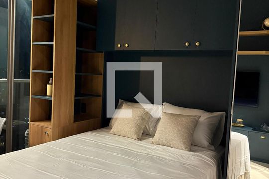 Sala/Quarto de apartamento para alugar com 1 quarto, 35m² em Botafogo (Justinópolis), Ribeirão das Neves