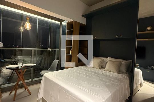 Sala/Quarto de apartamento para alugar com 1 quarto, 35m² em Botafogo (Justinópolis), Ribeirão das Neves