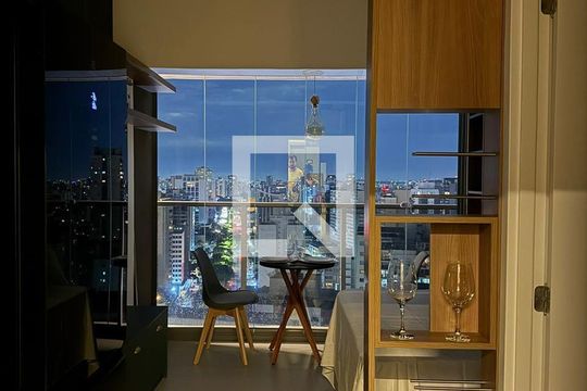 Sala/Quarto de apartamento para alugar com 1 quarto, 35m² em Botafogo (Justinópolis), Ribeirão das Neves