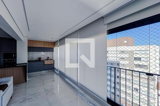 Varanda de apartamento para alugar com 2 quartos, 105m² em Tatuapé, São Paulo