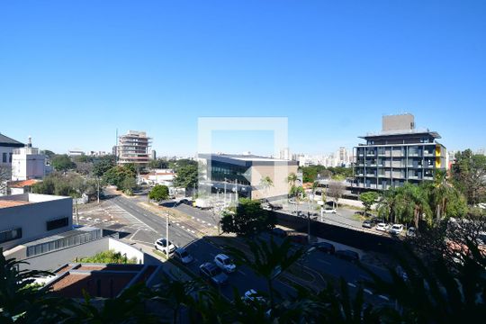 Varanda gourmet - Vista de apartamento à venda com 3 quartos, 145m² em Nova Campinas, Campinas