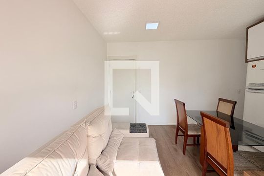 Sala de apartamento para alugar com 2 quartos, 49m² em Ponte Sao Joao, Jundiaí