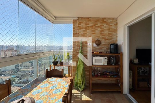 Sacada  de apartamento à venda com 2 quartos, 70m² em Vila Dayse, São Bernardo do Campo