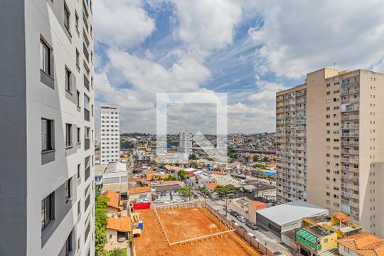Vista da Sala de apartamento para alugar com 2 quartos, 33m² em Vila das Belezas, São Paulo