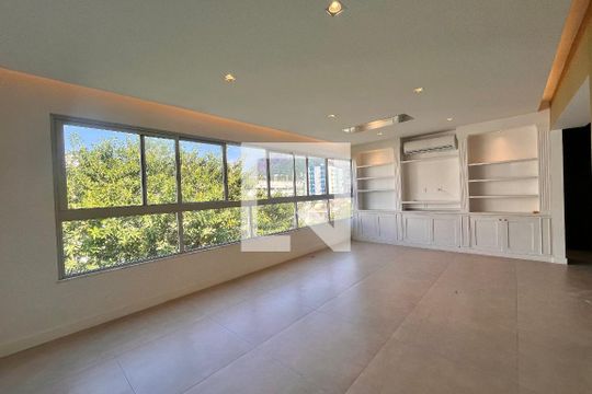 Sala  de apartamento para alugar com 3 quartos, 156m² em Gávea, Rio de Janeiro