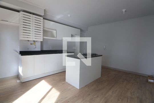 Sala/Cozinha de apartamento para alugar com 2 quartos, 52m² em Centro, Canoas