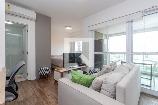 Kitnet/Studio para alugar com 1 quarto, 42m² em Cidade Monções, São Paulo