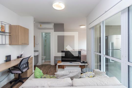 Kitnet/Studio para alugar com 1 quarto, 42m² em Cidade Monções, São Paulo