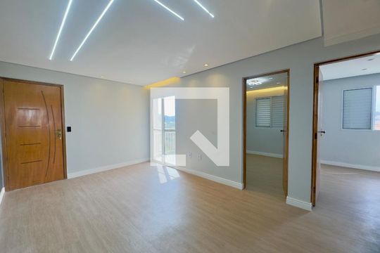 Sala de apartamento para alugar com 2 quartos, 82m² em Vila Nova Bonsucesso, Guarulhos