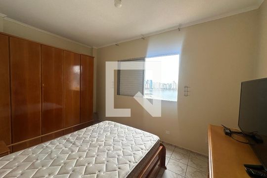 Quarto de apartamento para alugar com 1 quarto, 86m² em Centro, São Vicente