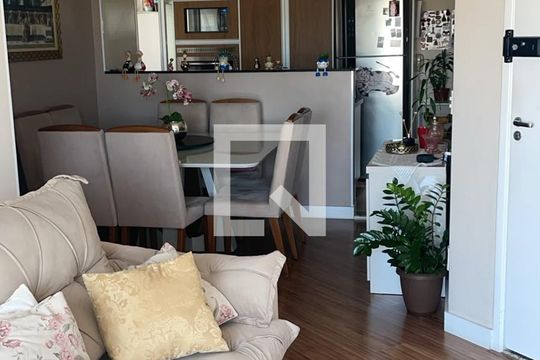 Sala de apartamento para alugar com 3 quartos, 80m² em Centro, São Bernardo do Campo