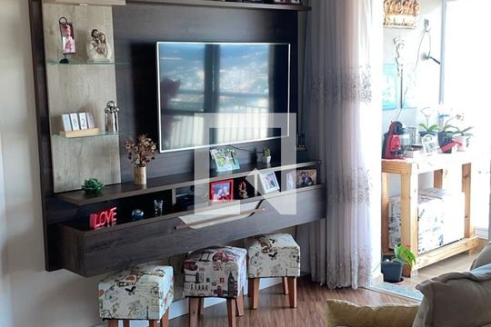 Sala de apartamento para alugar com 3 quartos, 80m² em Centro, São Bernardo do Campo