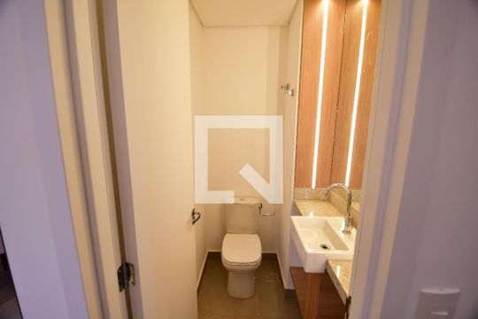 Lavabo de apartamento para alugar com 2 quartos, 64m² em Nova Campinas, Campinas