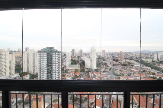 Sala / Cozinha - Varanda de apartamento para alugar com 2 quartos, 40m² em Lauzane Paulista, São Paulo