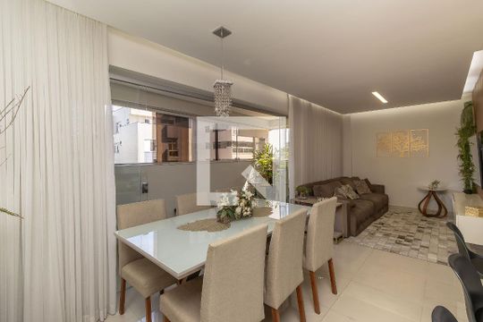 Sala de apartamento à venda com 3 quartos, 93m² em Itapoã, Belo Horizonte
