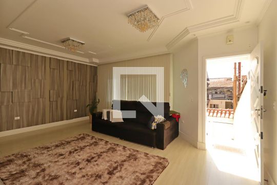 Sala de casa à venda com 3 quartos, 243m² em Parque Gerassi, Santo André