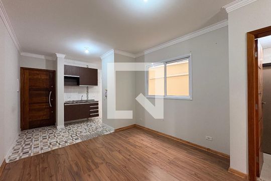 Sala de apartamento para alugar com 2 quartos, 50m² em Jardim Paraiso, Santo André