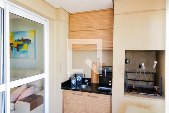 Varanda gourmet de apartamento à venda com 3 quartos, 92m² em Gopouva, Guarulhos