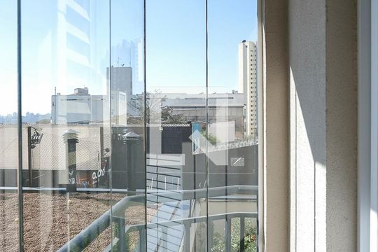 Varanda da suíte de apartamento à venda com 3 quartos, 80m² em Vila Caminho do Mar, São Bernardo do Campo