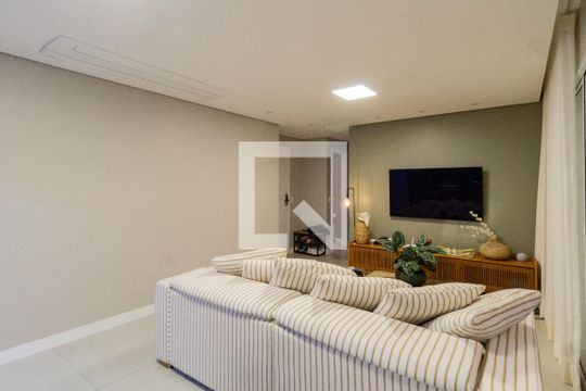 Sala de apartamento para alugar com 3 quartos, 130m² em Vila Anastácio, São Paulo