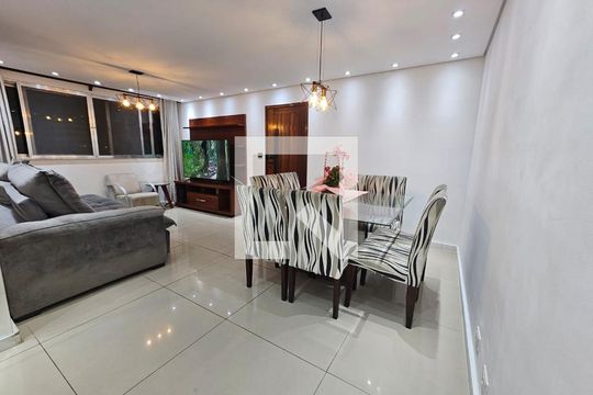 Sala de apartamento à venda com 4 quartos, 127m² em Tremembé, São Paulo