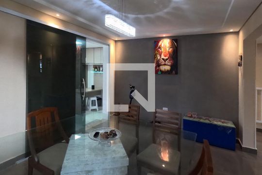 Sala de jantar - 1º Piso de casa para alugar com 3 quartos, 210m² em Boqueirão, Santos