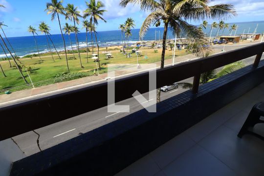 Varanda da Sala de apartamento para alugar com 1 quarto, 42m² em Jardim de Ala, Salvador