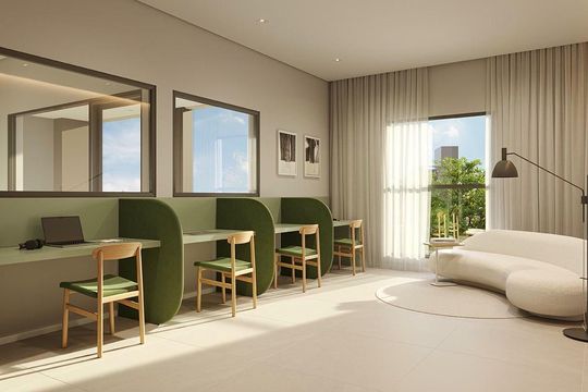 Coworking de apartamento à venda com 1 quarto, 31m² em Quarta Parada, São Paulo