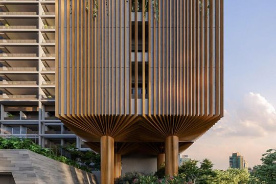 Portaria de apartamento à venda com 3 quartos, 98m² em Pompeia, São Paulo