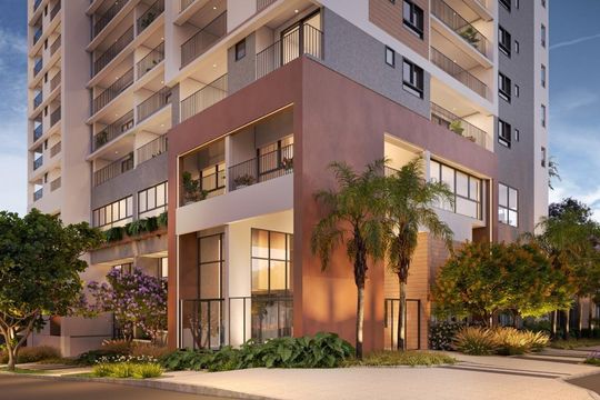 Portaria de apartamento à venda com 1 quarto, 49m² em Vila Clementino, São Paulo