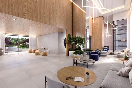 Hall de kitnet/studio à venda com 1 quarto, 26m² em Vila Clementino, São Paulo