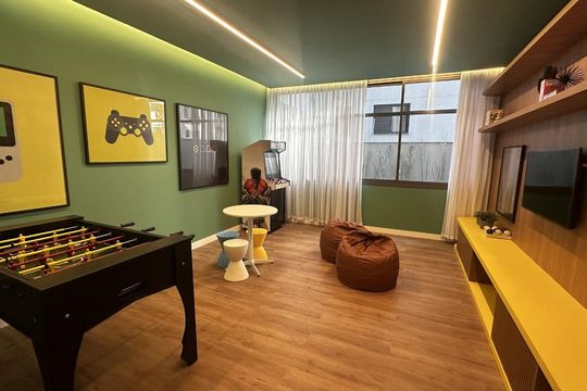 espaço juvenil de apartamento à venda com 2 quartos, 69m² em Jardim das Acacias, São Paulo