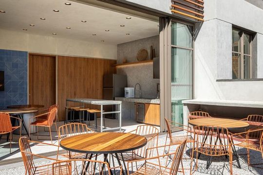 Churrasqueira de apartamento à venda com 3 quartos, 111m² em Indianópolis, São Paulo