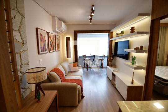 Apartamento para alugar com 1 quarto, 45m² em Centro, Campinas