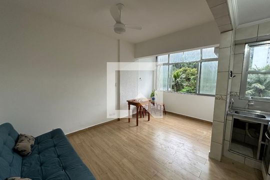 Apartamento para alugar com 1 quarto, 50m² em Centro, São Vicente