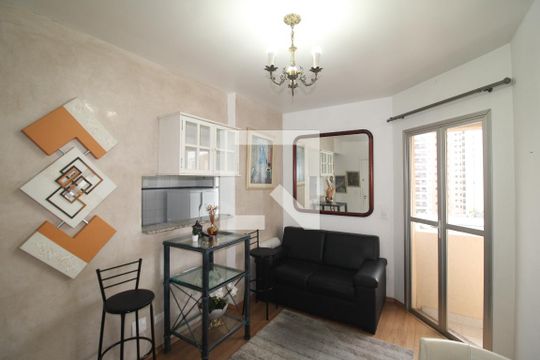 Sala de apartamento para alugar com 1 quarto, 40m² em Santana, São Paulo