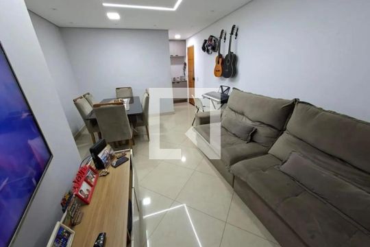 Foto 02 de apartamento para alugar com 3 quartos, 65m² em Vila Homero Thon, Santo André