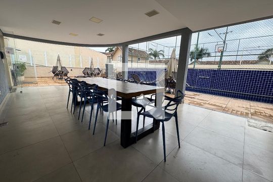 Área comum - Piscina de casa de condomínio à venda com 2 quartos, 96m² em Cabral, Contagem