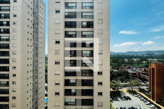Vista da Sacada de apartamento para alugar com 2 quartos, 52m² em Alphaville Empresarial, Barueri