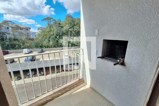 Varanda de apartamento para alugar com 2 quartos, 54m² em Santo Antônio, São José dos Pinhais