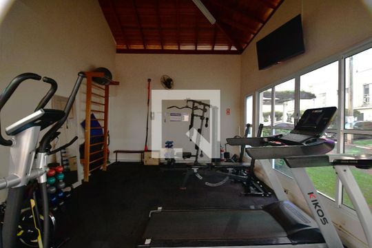 Área comum - Academia de casa de condomínio para alugar com 3 quartos, 100m² em Loteamento Alphaville, Campinas