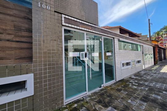Fachada de apartamento para alugar com 1 quarto, 43m² em Nova Mirim, Praia Grande