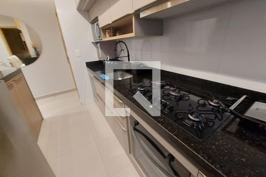 cozinha de apartamento à venda com 2 quartos, 64m² em Cidade Nova, Belo Horizonte