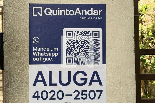 Placa de apartamento à venda com 1 quarto, 50m² em Mooca, São Paulo