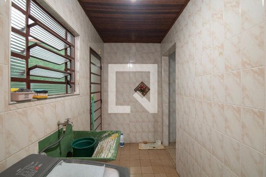 Área de Serviço de casa à venda com 3 quartos, 158m² em Jardim Santa Esmeralda, Hortolândia