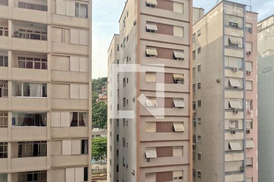 Vista da Varanda da Sala de apartamento para alugar com 2 quartos, 100m² em José Menino, Santos