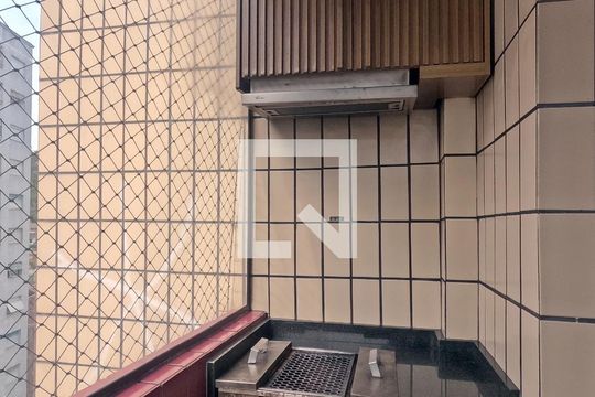 Varanda da Sala de apartamento para alugar com 2 quartos, 100m² em José Menino, Santos
