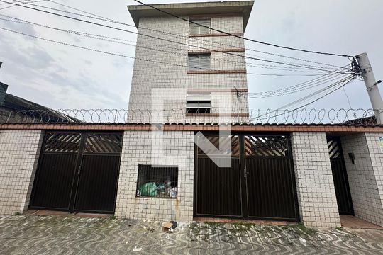 Fachada do Prédio  de apartamento para alugar com 2 quartos, 44m² em Beira Mar, São Vicente