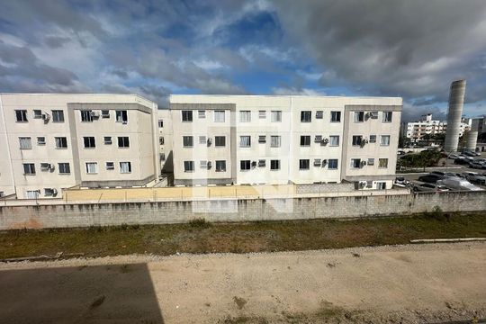 Vista do Quarto 2 de apartamento para alugar com 2 quartos, 43m² em Forquilhas, São José